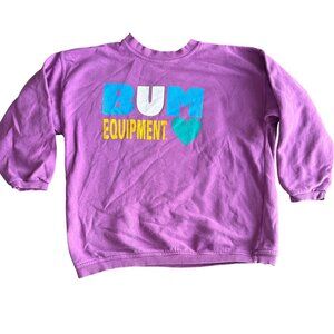 B.U.M Equipment Vintage Purple Sweatshirt Size L